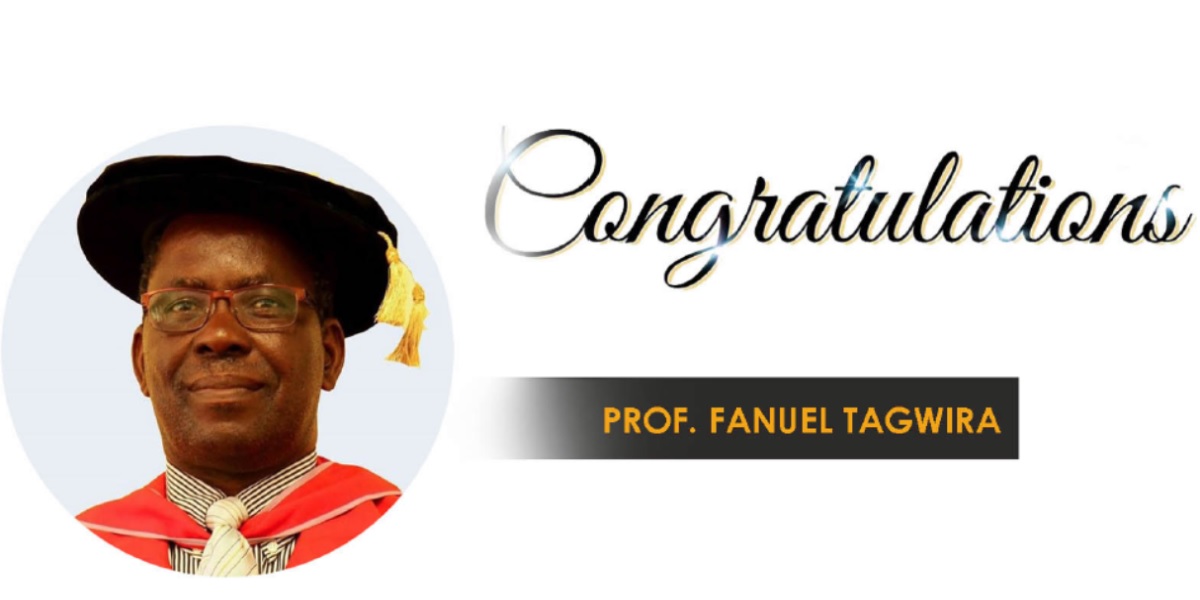 You are currently viewing Congratulations Prof Fanuel Tagwira