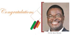 Read more about the article Congratulatory Message for Prof. dr Amon Murwira