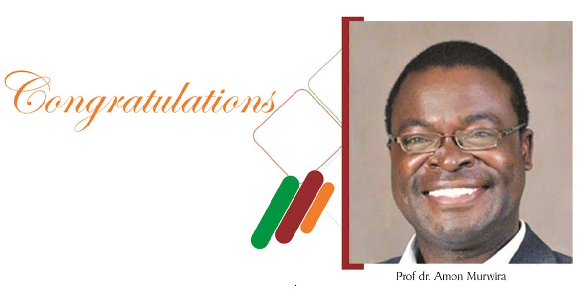 You are currently viewing Congratulatory Message for Prof. dr Amon Murwira