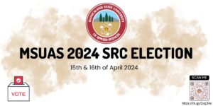 Read more about the article MSUAS to Conduct 2024 SRC  Elections