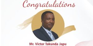 Read more about the article Congratulations Mr. Victor Takunda Japu