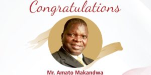 Read more about the article Congratulations Mr. Amato Makandwa